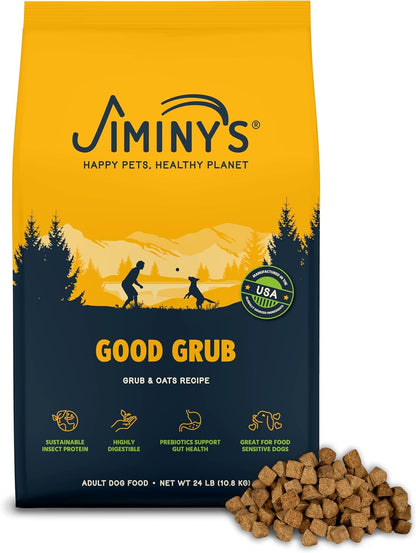 Good Grub Dry Dog Food, Hypoallergenic, Healthy Skin and Coat, Improved Oral Health, Made in USA, 10Lb Bag (Pack of 1)