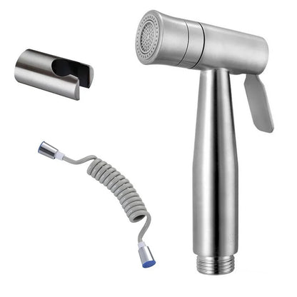 2 Function Switch Stainless Steel Toilet Bidet Sprayer Anal Wash Jet Spray Integrated Faucet And Toilet Seat Shower Attachment