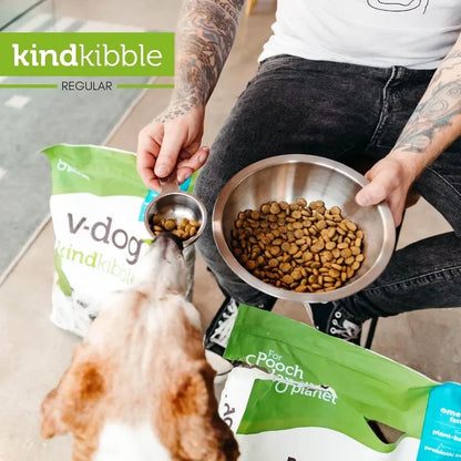 Vegan Kibble Dry Dog Food (24 LB) | Plant Based Protein with Added Taurine for Sensitive Stomach and Skin | Adult Dog Food