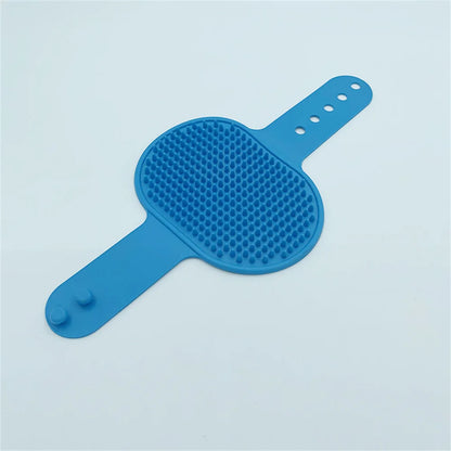 Pet Bath Brush Soft Rubber Cat Dog Massage Comb Grooming Glove Hair Remover Cleaning Tool Cat Scratch Itches Toy