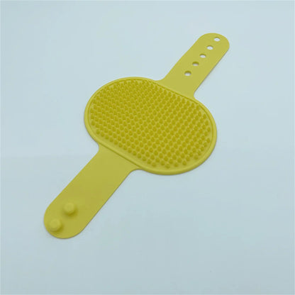 Pet Bath Brush Soft Rubber Cat Dog Massage Comb Grooming Glove Hair Remover Cleaning Tool Cat Scratch Itches Toy