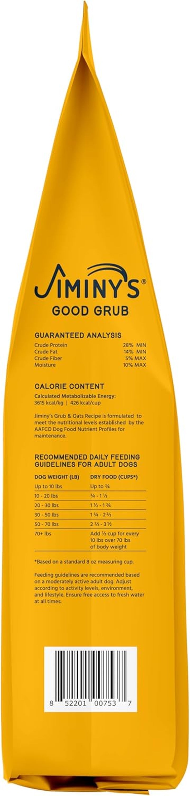 Good Grub Dry Dog Food, Hypoallergenic, Healthy Skin and Coat, Improved Oral Health, Made in USA, 10Lb Bag (Pack of 1)